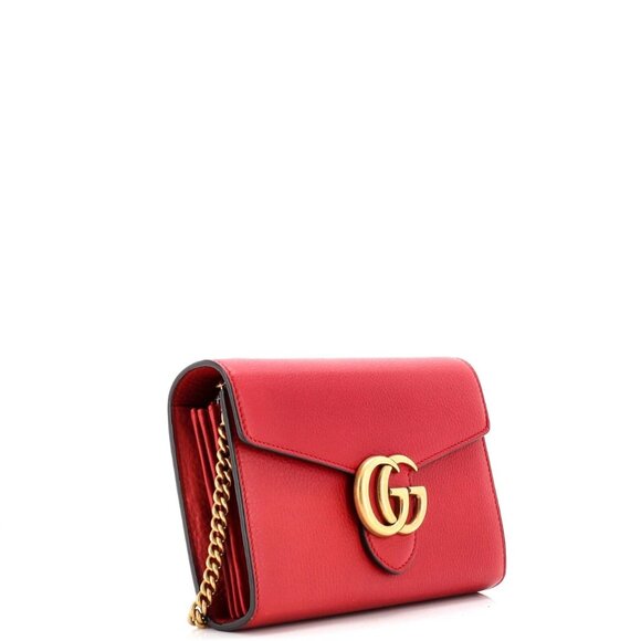 Gucci GG Marmont Chain Wallet Leather Mini reb-760-091825 - Picture 3 of 7